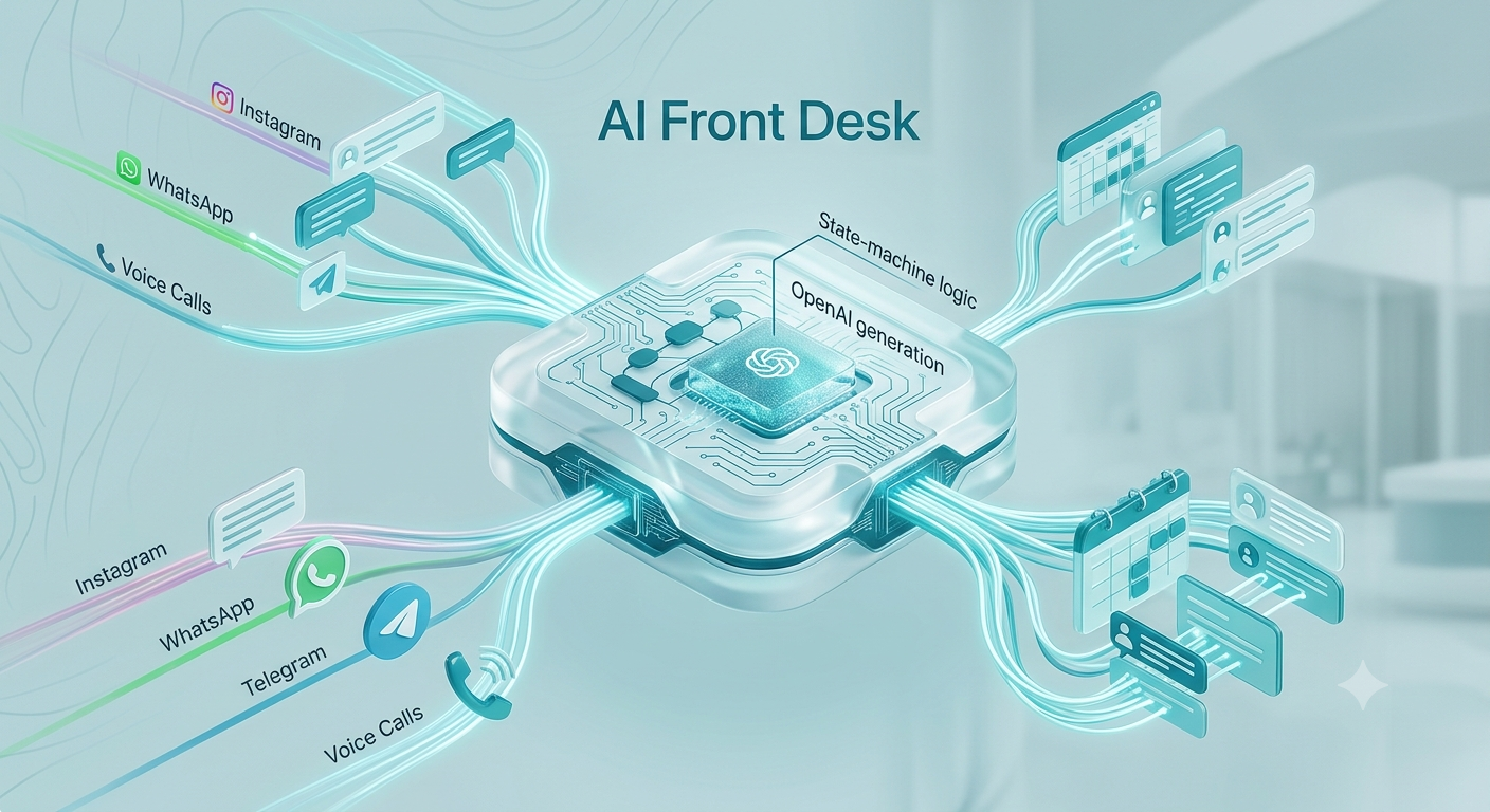 AI Front Desk preview