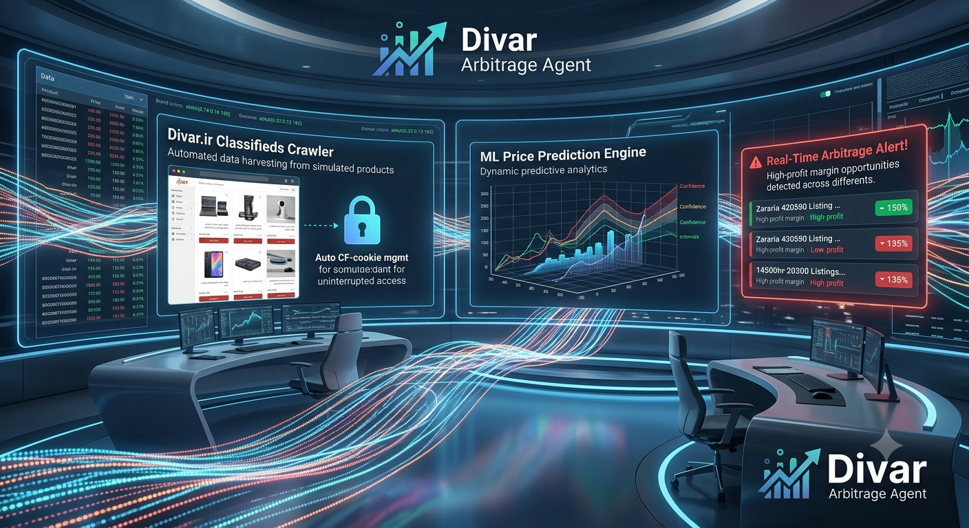 Divar Arbitrage Agent preview